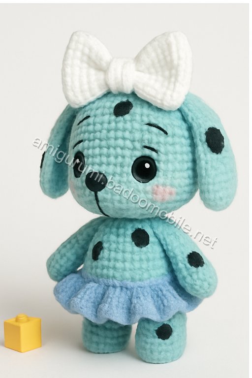 Amigurumi Dottie The Dalmatian Free Pattern