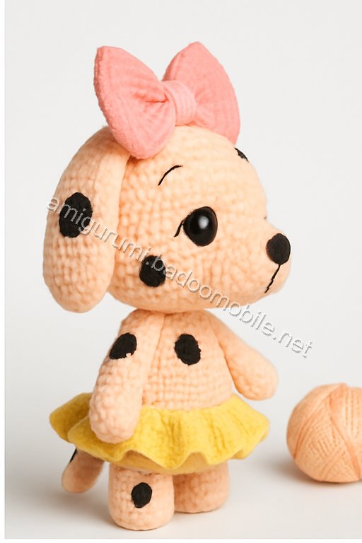 Amigurumi Dottie The Dalmatian Free Pattern
