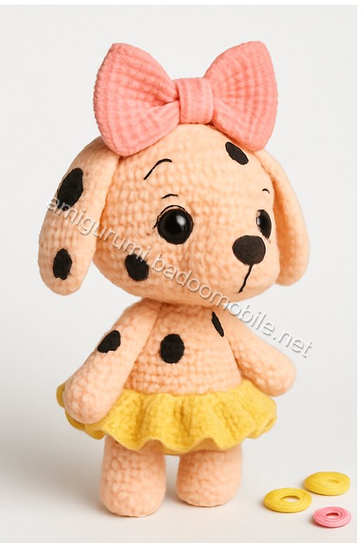 Amigurumi Dottie The Dalmatian Free Pattern