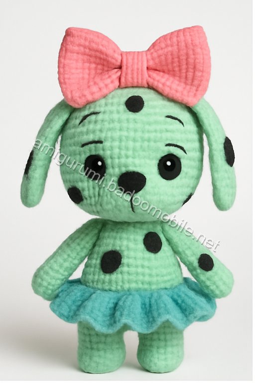 Amigurumi Dottie The Dalmatian Free Pattern