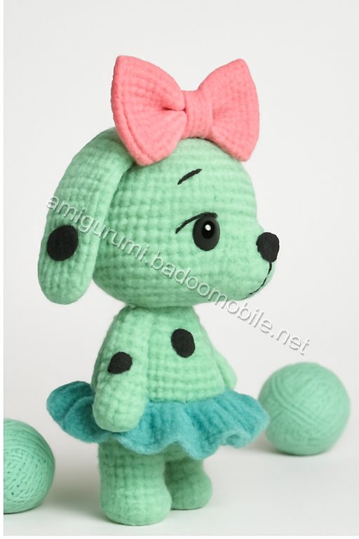 Amigurumi Dottie The Dalmatian Free Pattern