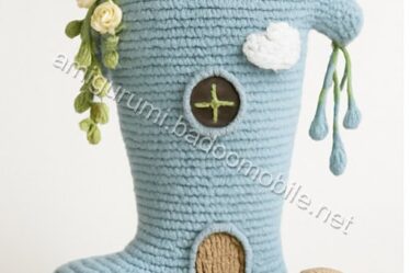 Amigurumi Rainboot Sprout Nursery Fairy House Free Pattern - fairy-house-q1p1.jpg