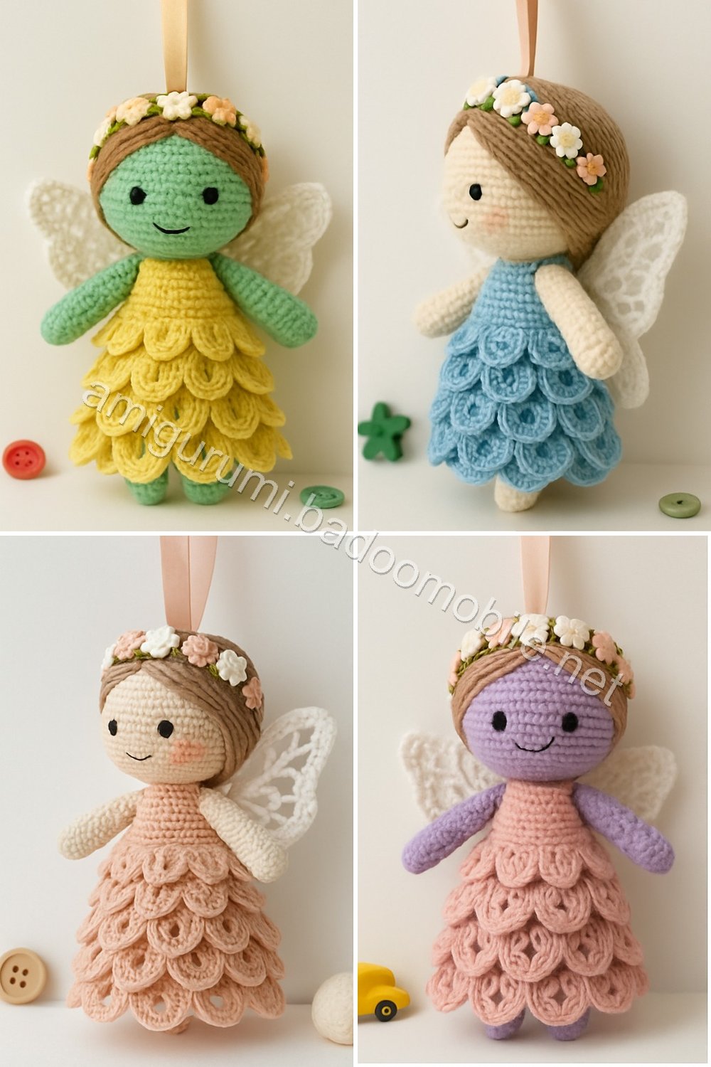 Amigurumi Flower Fairy Free Pattern