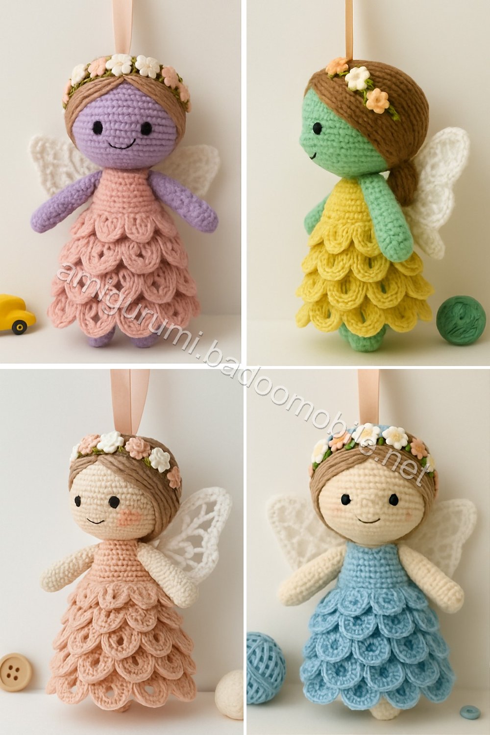 Amigurumi Flower Fairy Free Pattern