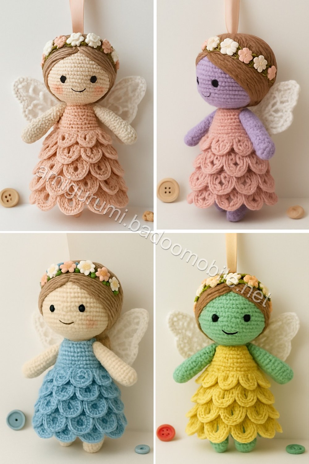 Amigurumi Flower Fairy Free Pattern