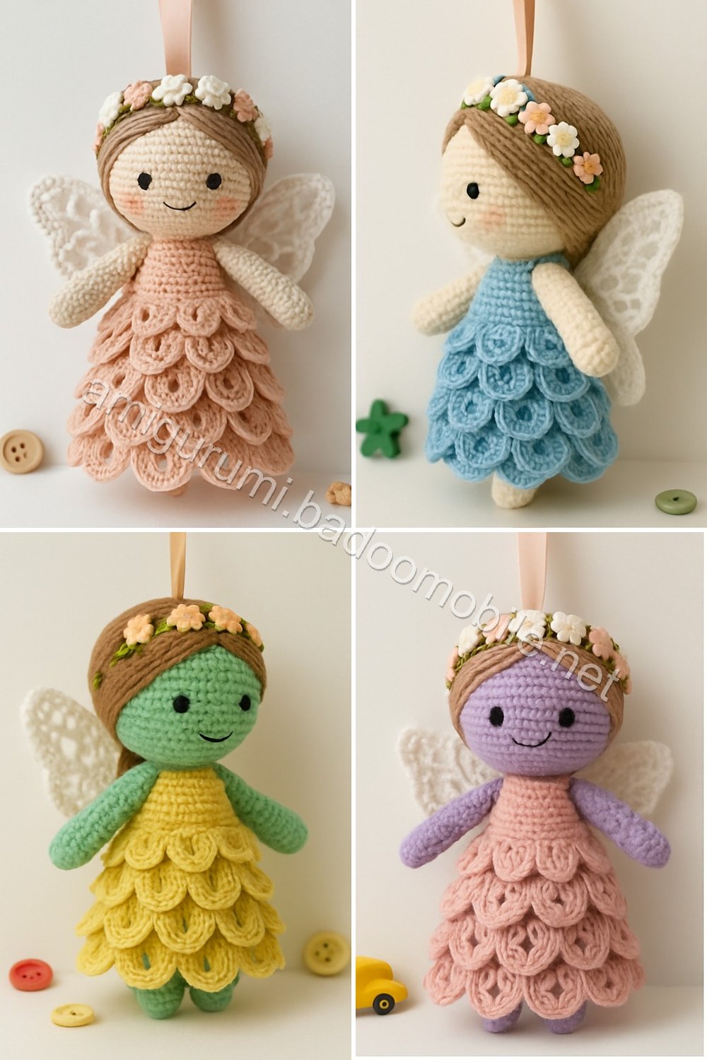 Amigurumi Flower Fairy Free Pattern