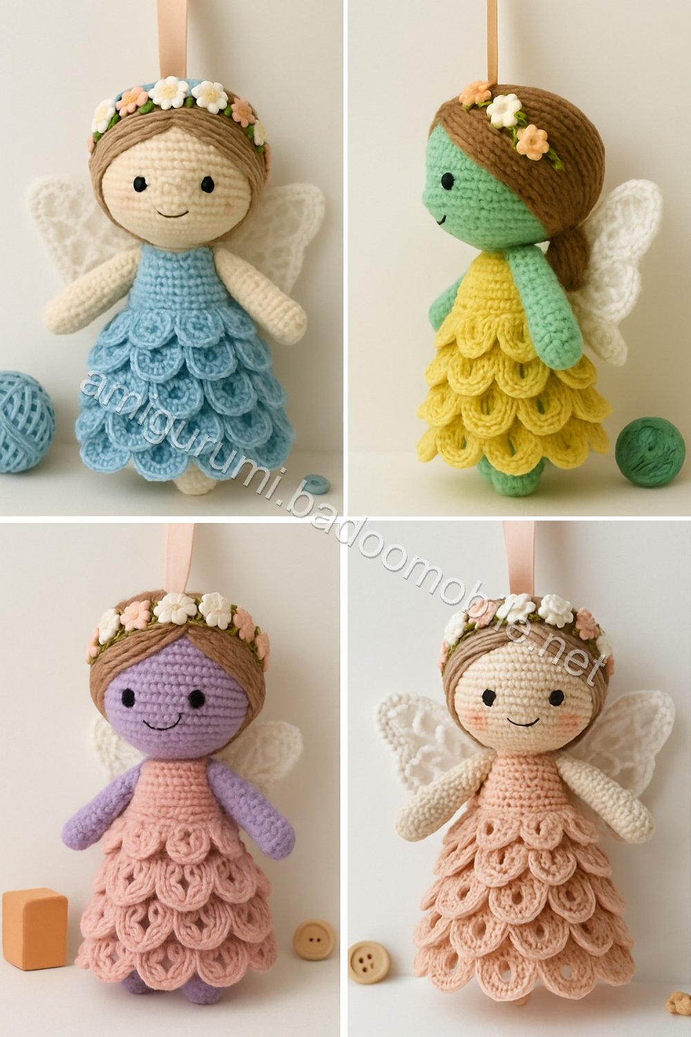 Amigurumi Flower Fairy Free Pattern