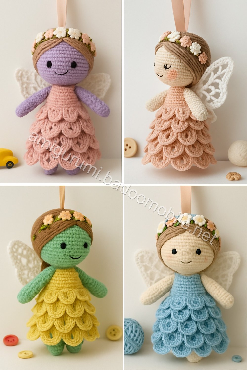 Amigurumi Flower Fairy Free Pattern