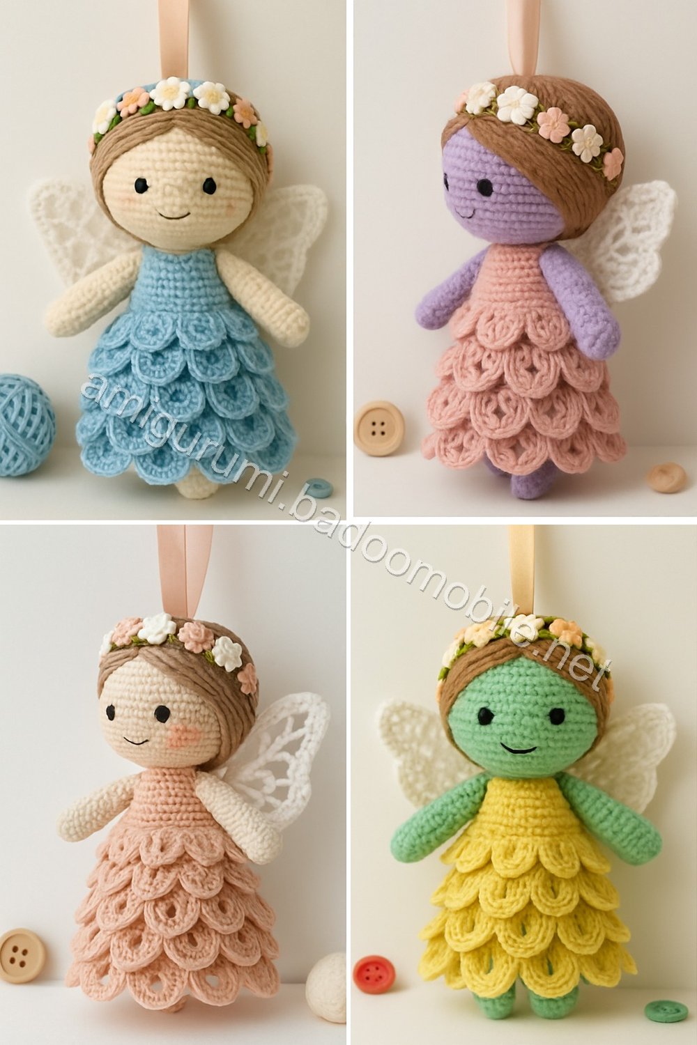 Amigurumi Flower Fairy Free Pattern