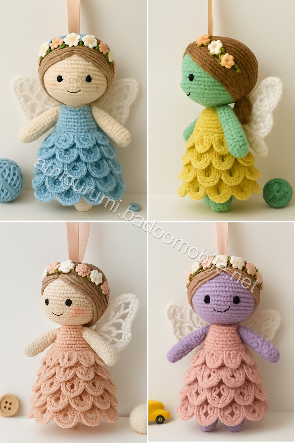 Amigurumi Flower Fairy Free Pattern