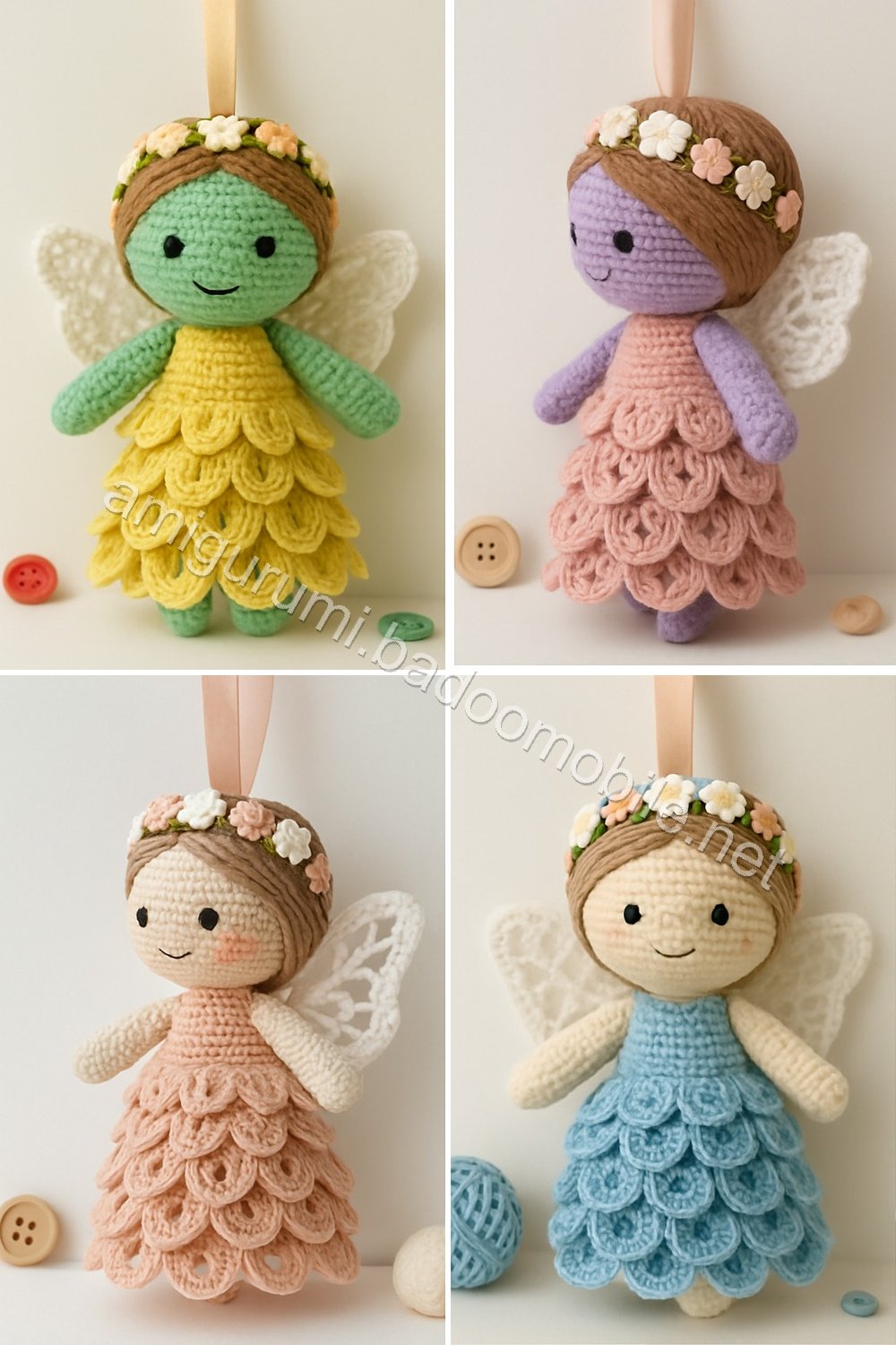 Amigurumi Flower Fairy Free Pattern