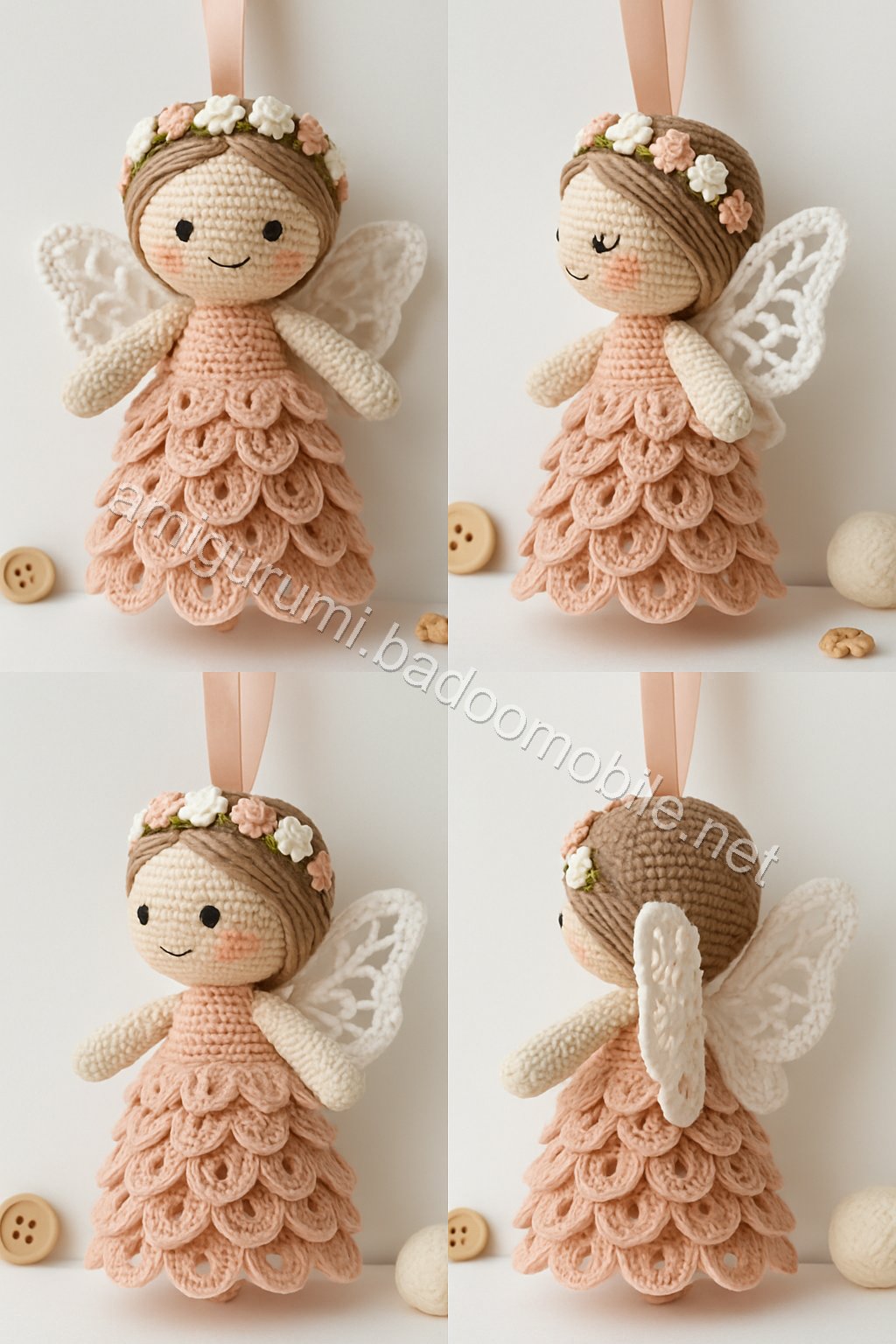 Amigurumi Flower Fairy Free Pattern