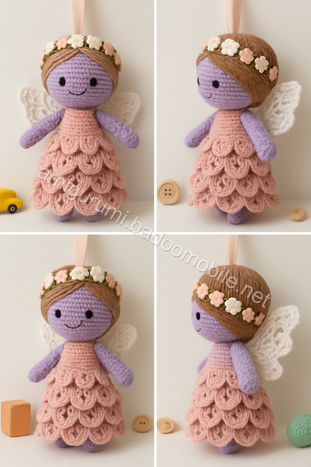 Amigurumi Flower Fairy Free Pattern