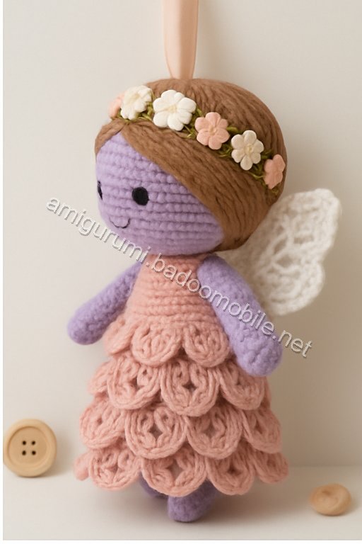 Amigurumi Flower Fairy Free Pattern