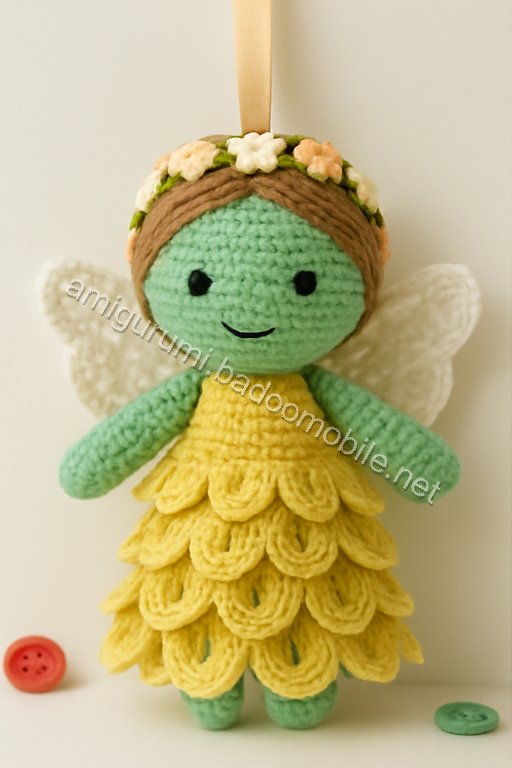 Amigurumi Flower Fairy Free Pattern
