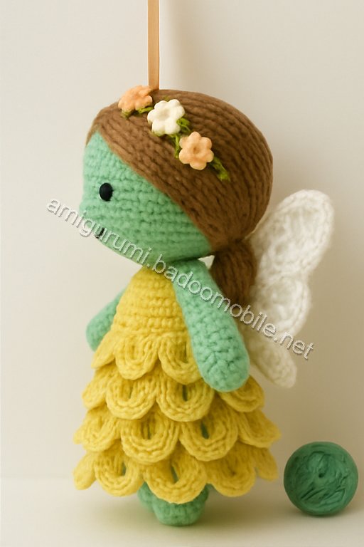 Amigurumi Flower Fairy Free Pattern