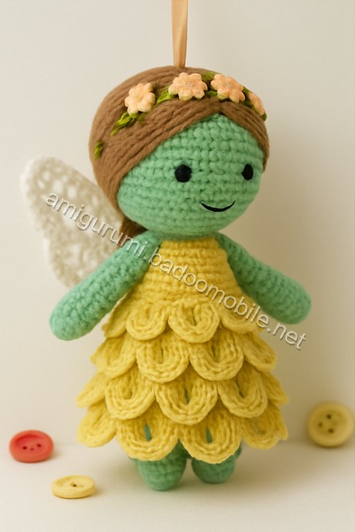 Amigurumi Flower Fairy Free Pattern