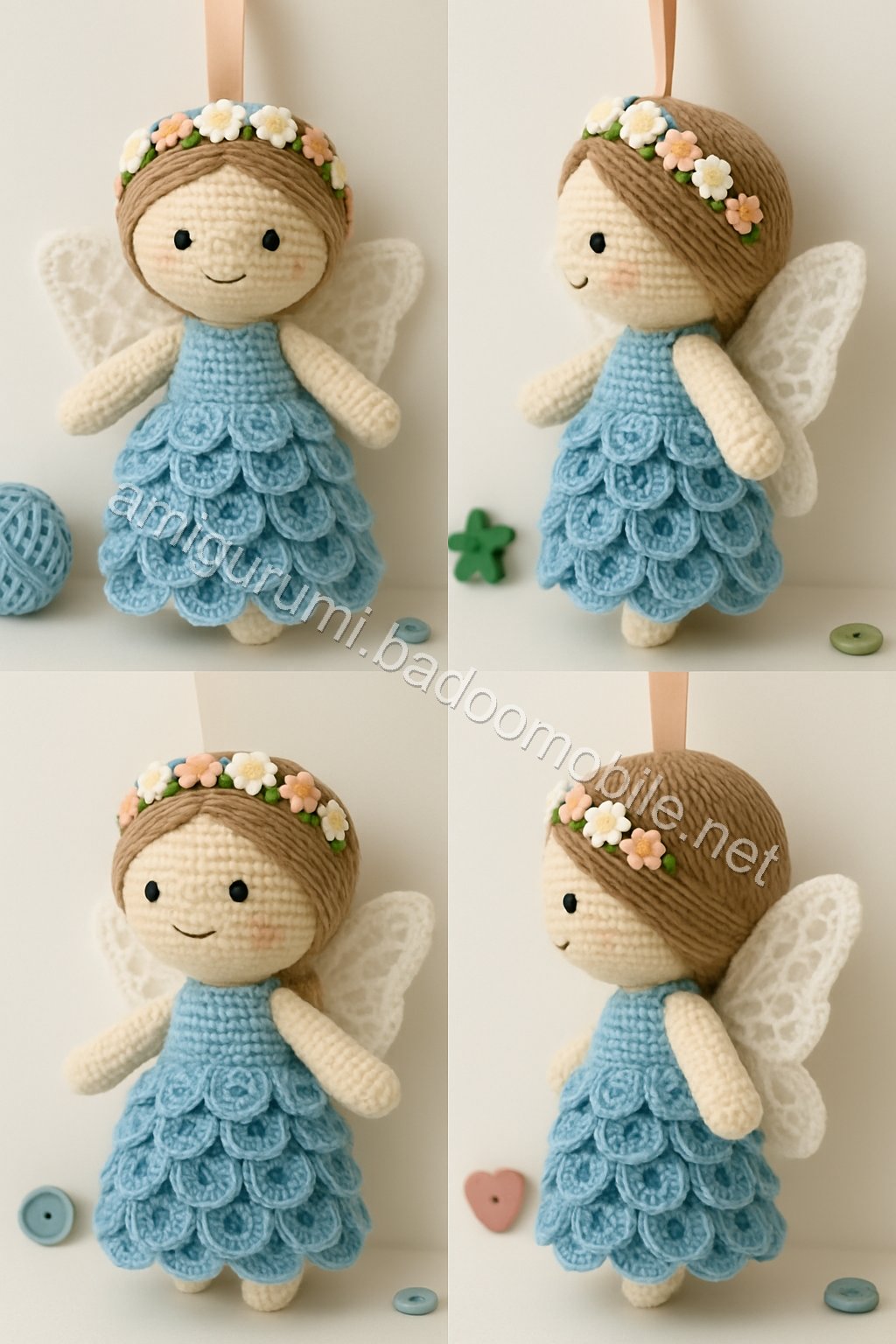 Amigurumi Flower Fairy Free Pattern
