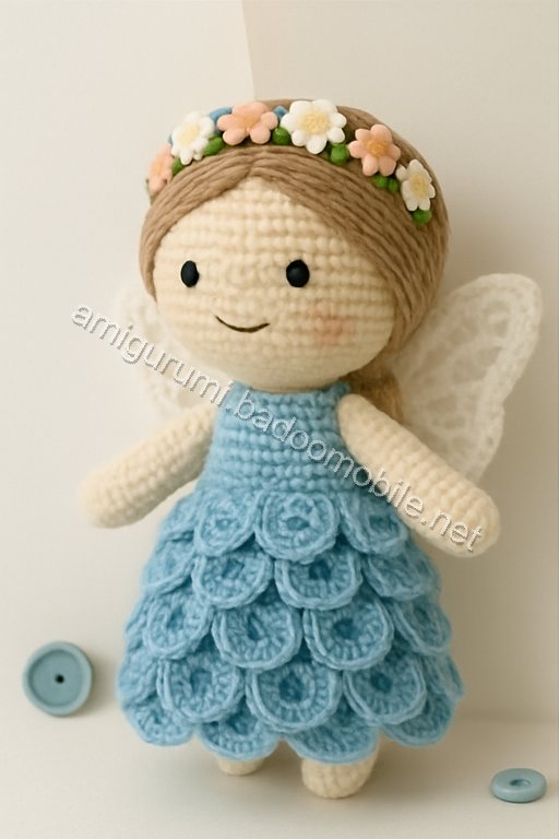 Amigurumi Flower Fairy Free Pattern