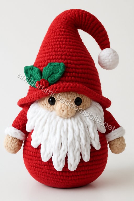 Amigurumi Christmas Gnome Free Pattern