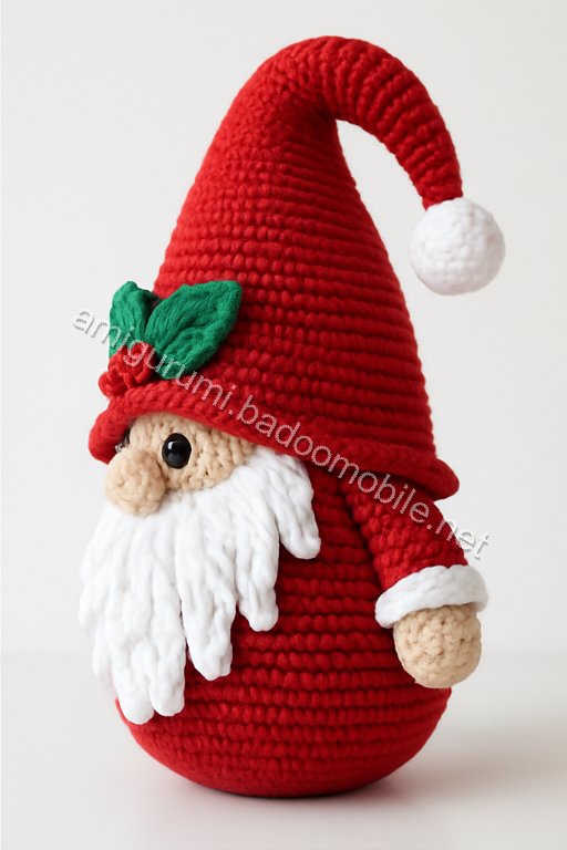 Amigurumi Christmas Gnome Free Pattern