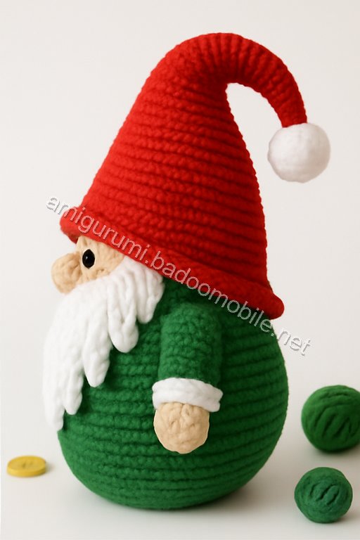 Amigurumi Christmas Gnome Free Pattern