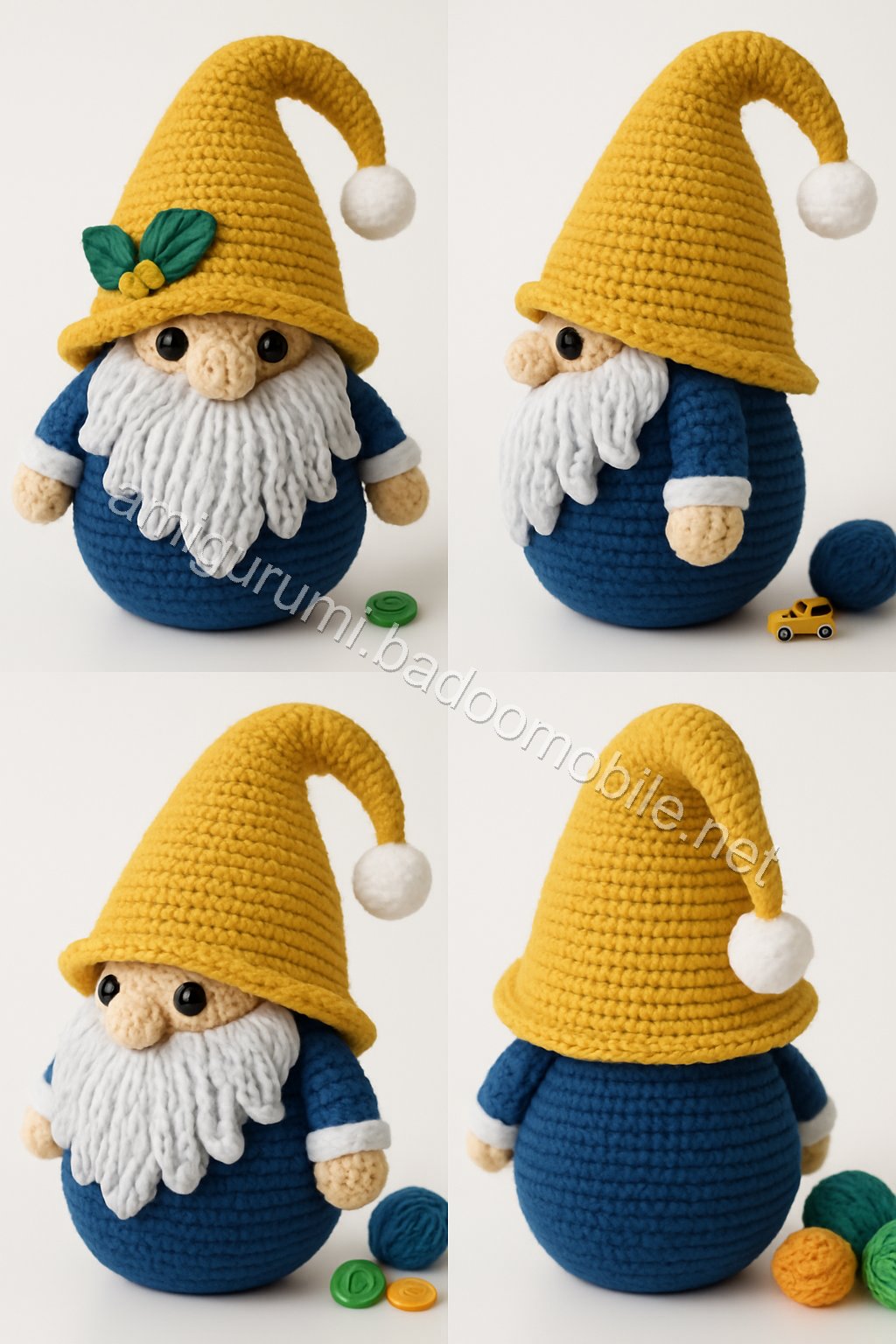 Amigurumi Christmas Gnome Free Pattern