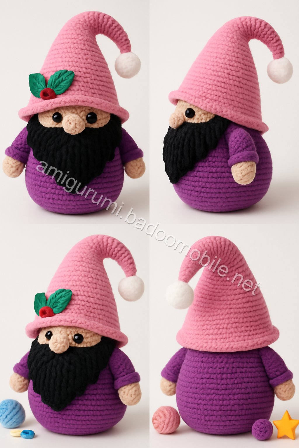Amigurumi Christmas Gnome Free Pattern