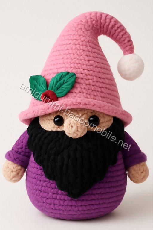 Amigurumi Christmas Gnome Free Pattern
