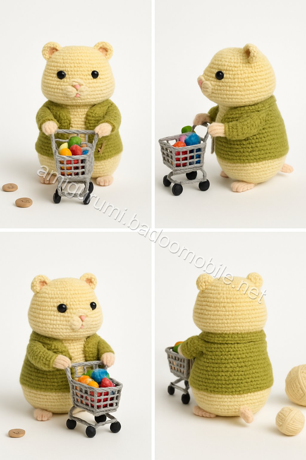 Amigurumi Hamster Free Pattern