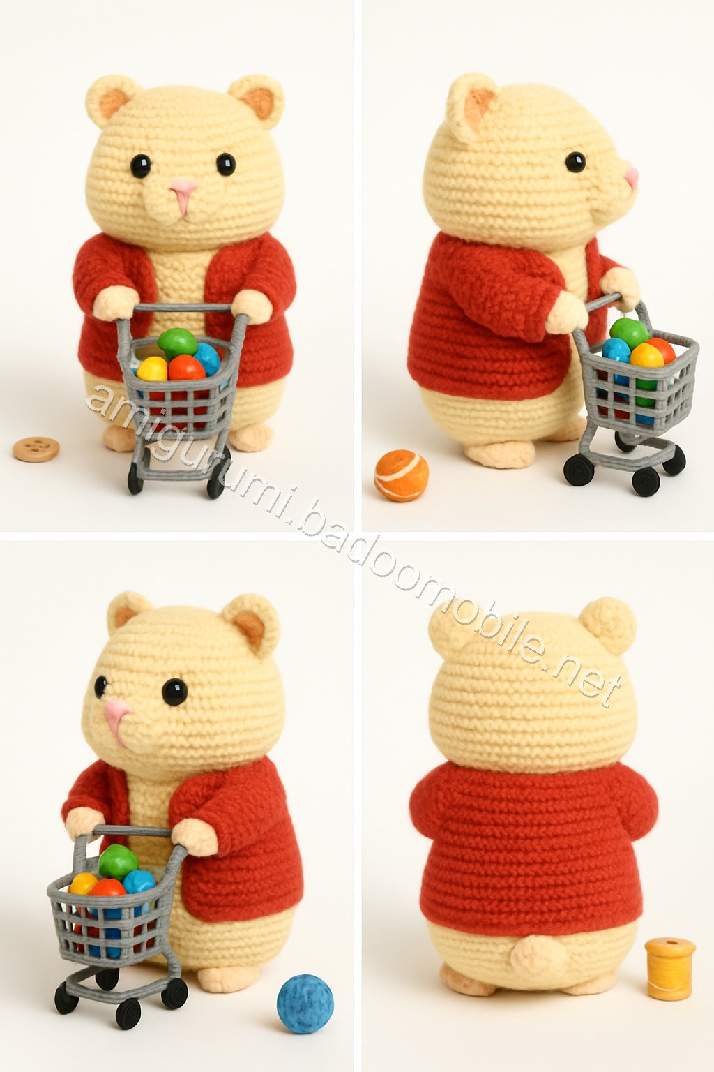 Amigurumi Hamster Free Pattern