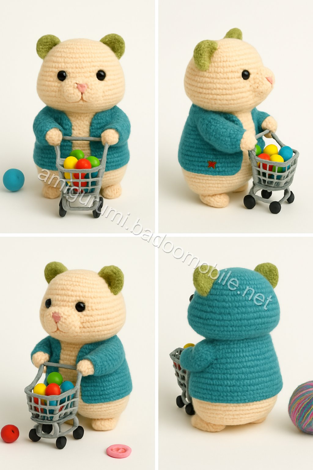 Amigurumi Hamster Free Pattern