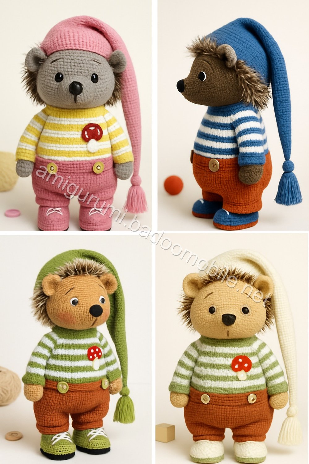 Amigurumi Woodland Hedgehog Free Pattern