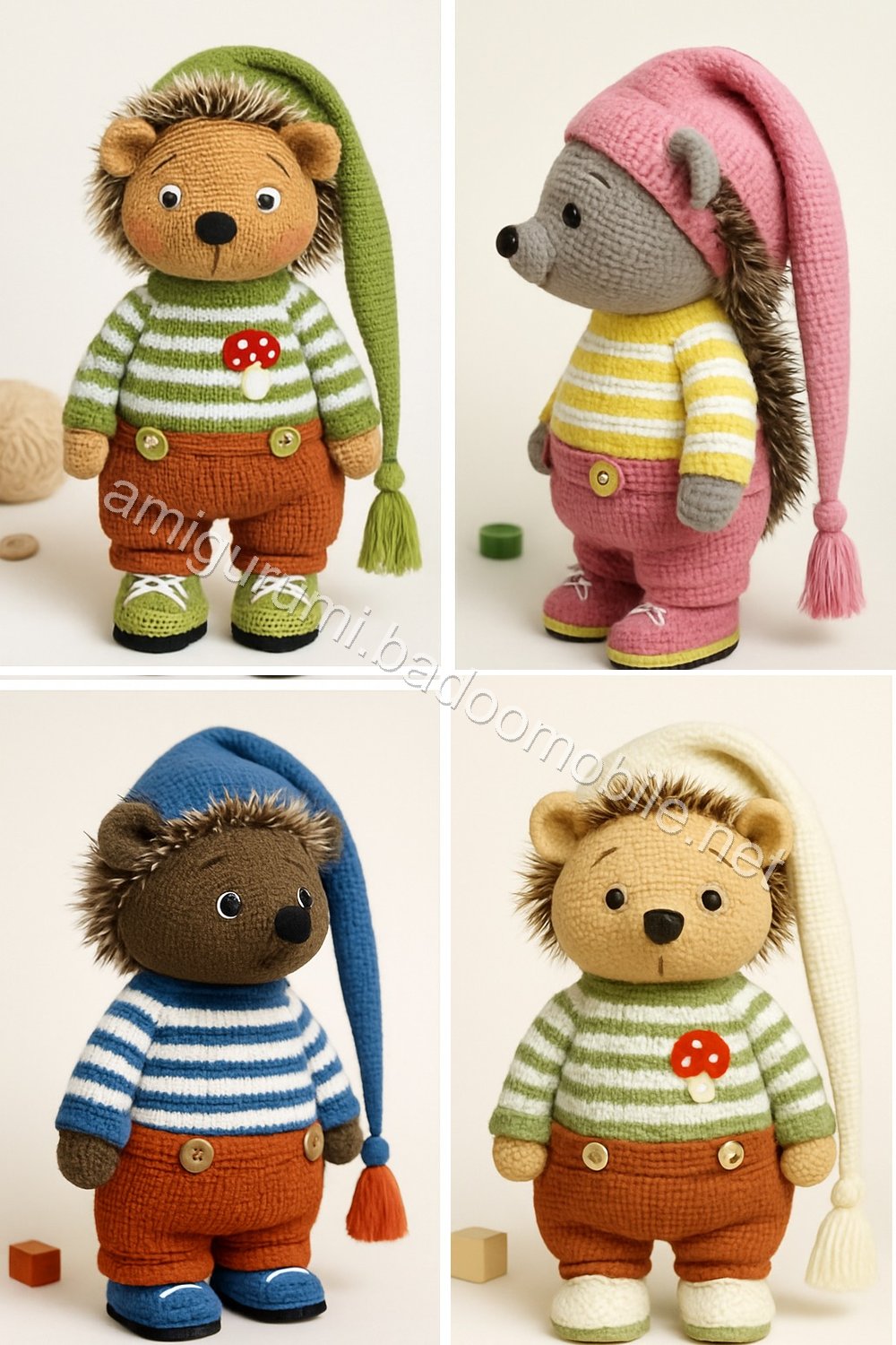 Amigurumi Woodland Hedgehog Free Pattern