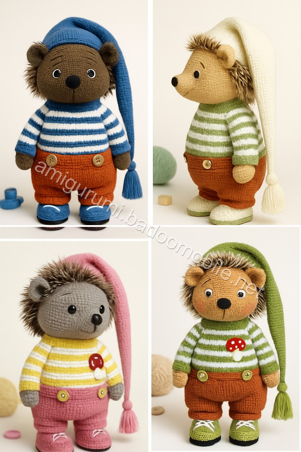 Amigurumi Woodland Hedgehog Free Pattern