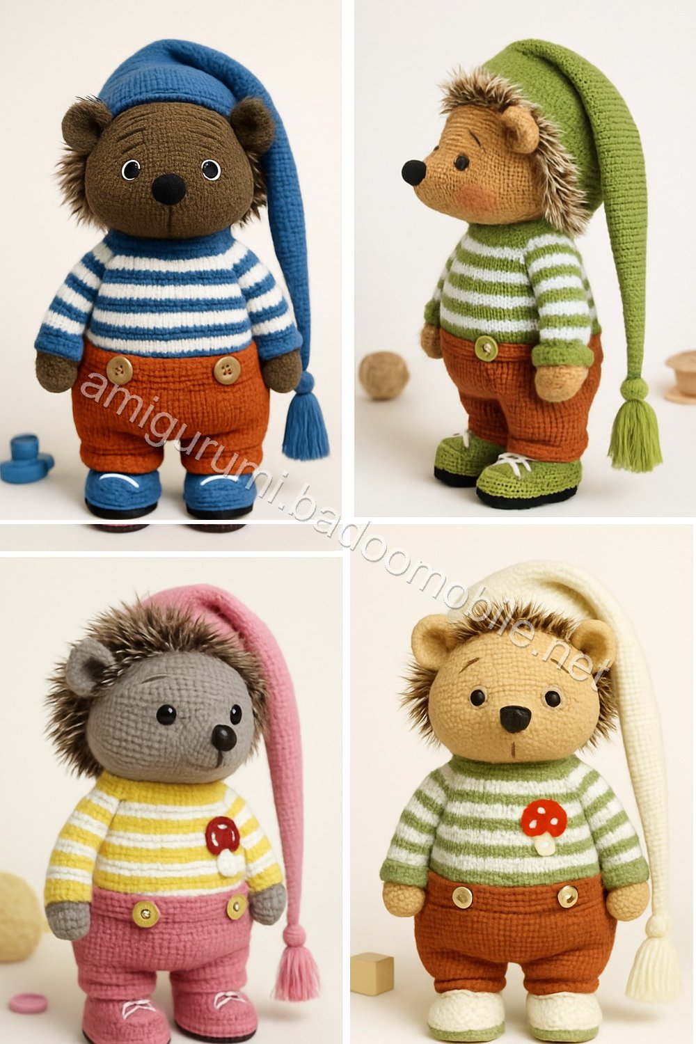 Amigurumi Woodland Hedgehog Free Pattern