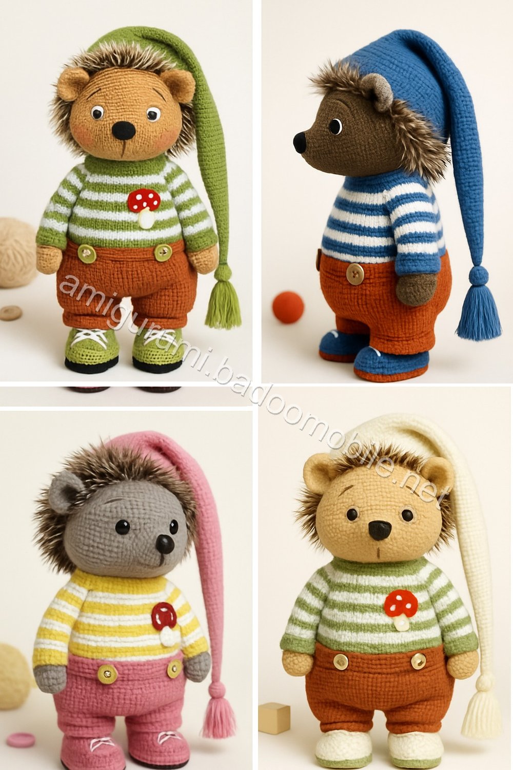 Amigurumi Woodland Hedgehog Free Pattern