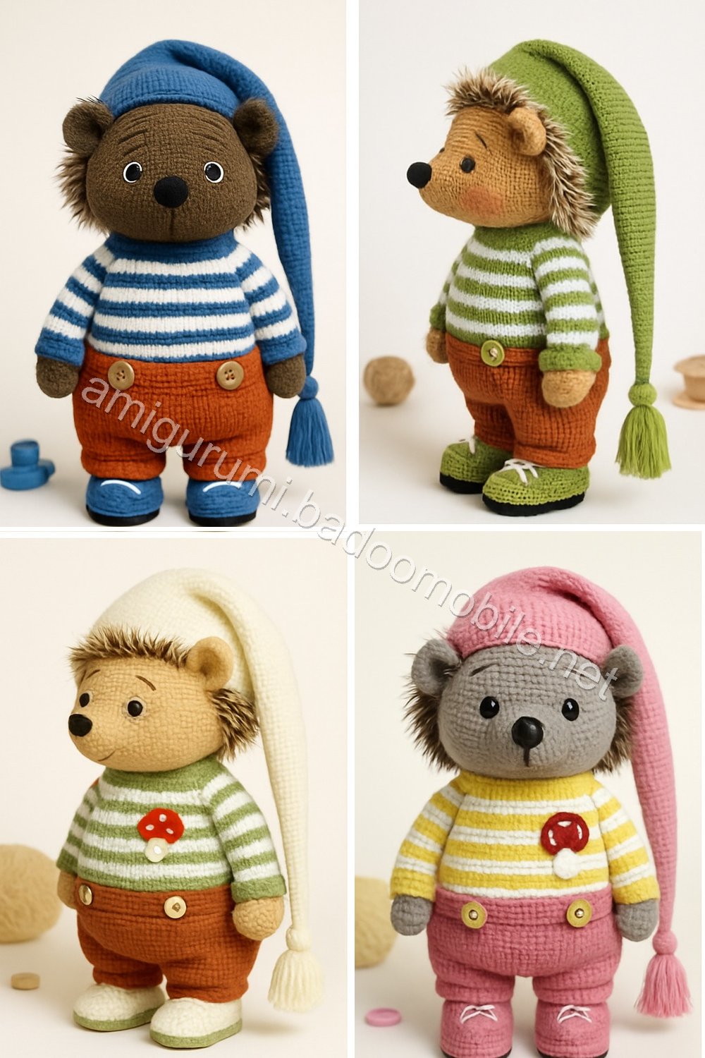 Amigurumi Woodland Hedgehog Free Pattern