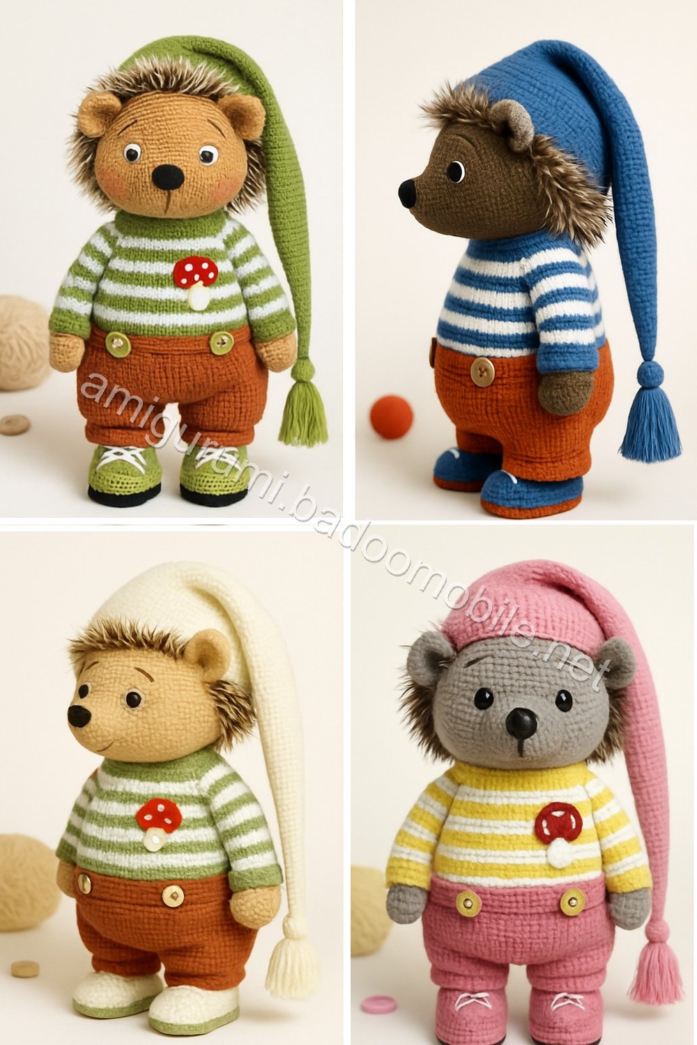 Amigurumi Woodland Hedgehog Free Pattern