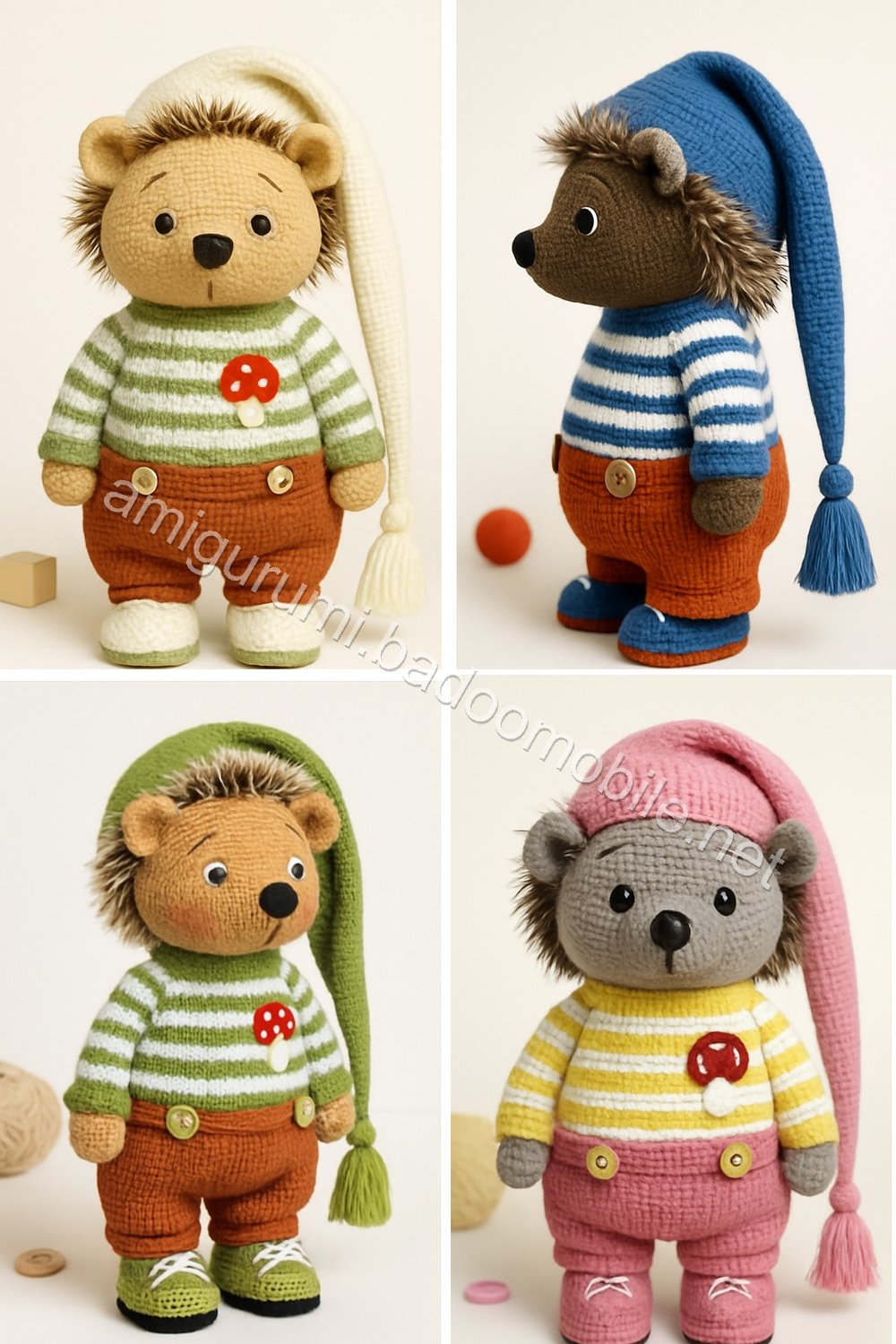 Amigurumi Woodland Hedgehog Free Pattern
