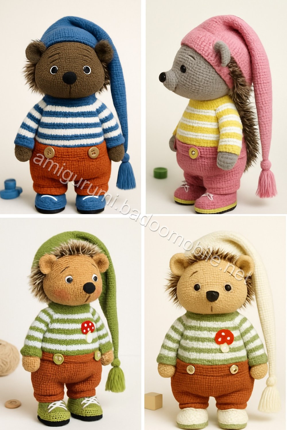 Amigurumi Woodland Hedgehog Free Pattern