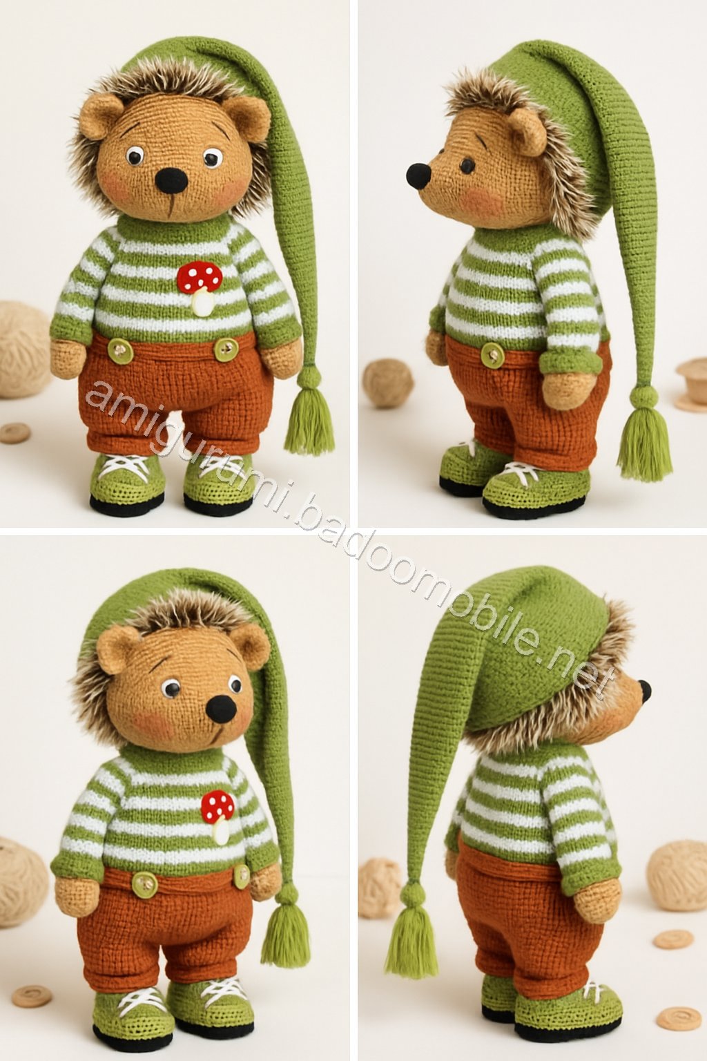 Amigurumi Woodland Hedgehog Free Pattern