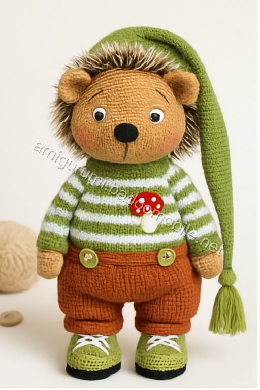 Amigurumi Woodland Hedgehog Free Pattern