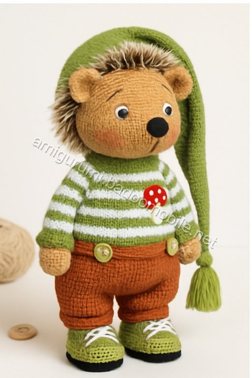 Amigurumi Woodland Hedgehog Free Pattern