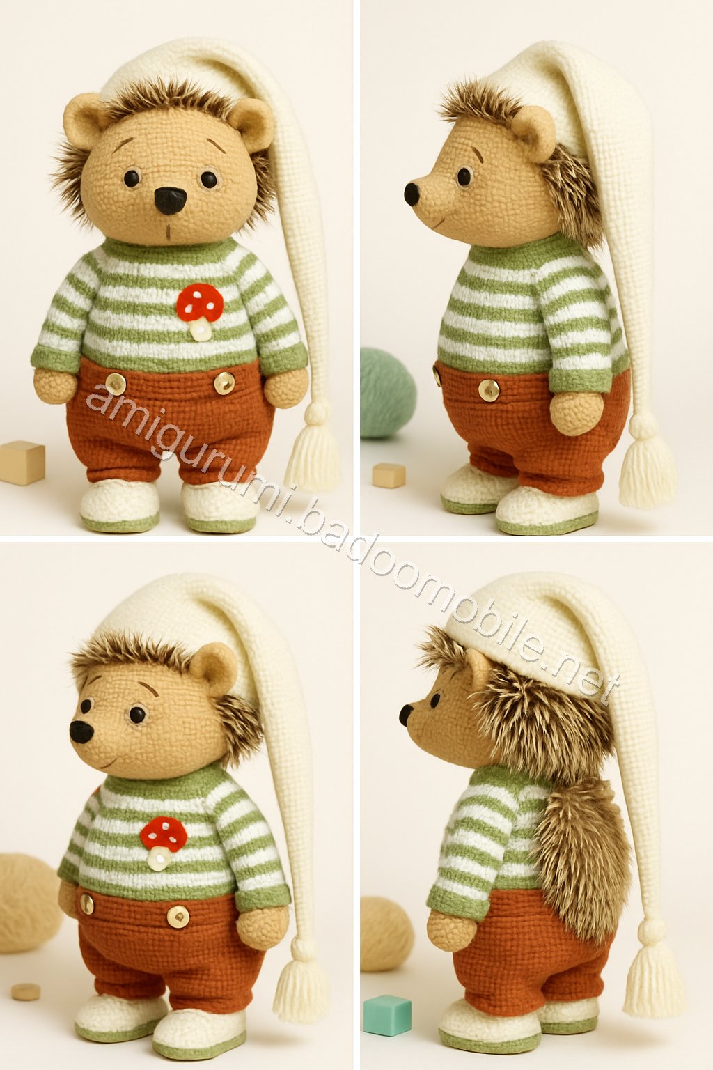 Amigurumi Woodland Hedgehog Free Pattern