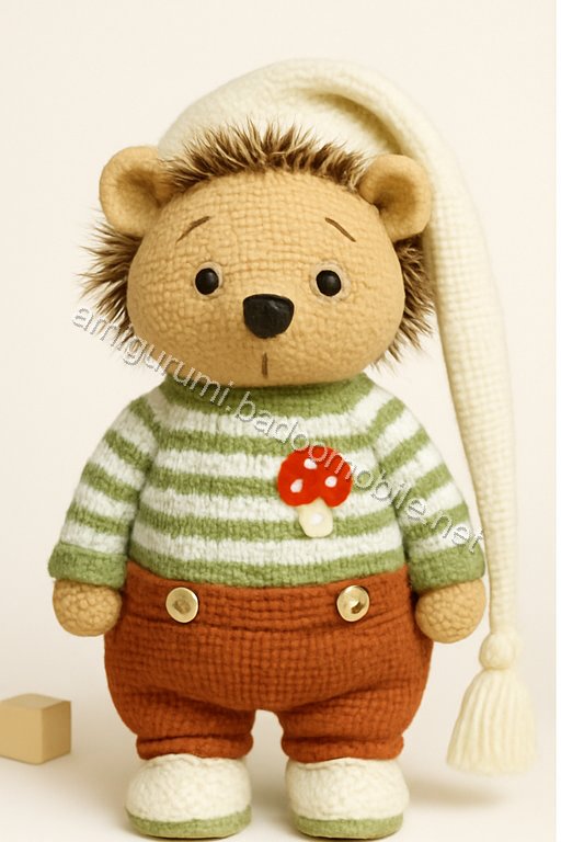 Amigurumi Woodland Hedgehog Free Pattern