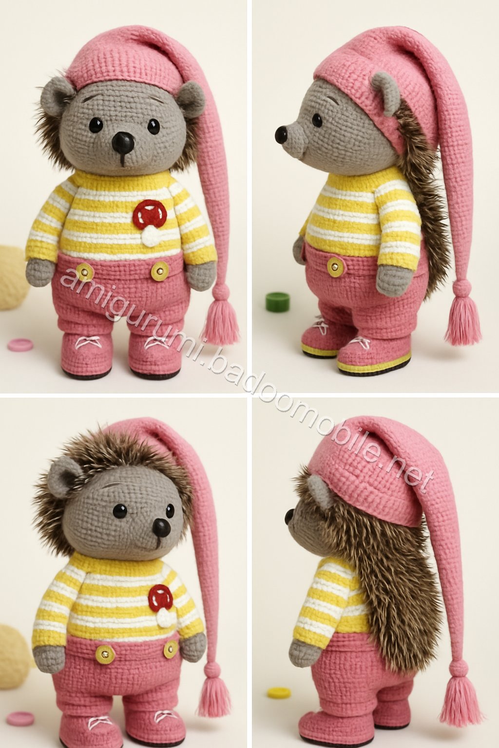 Amigurumi Woodland Hedgehog Free Pattern