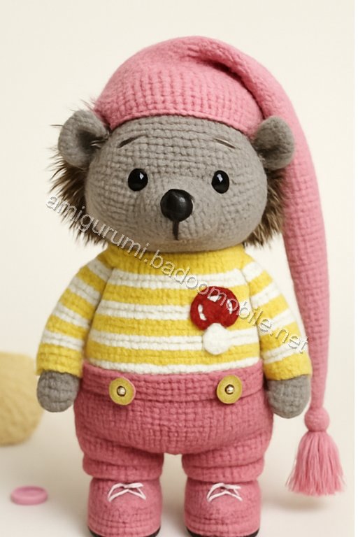 Amigurumi Woodland Hedgehog Free Pattern