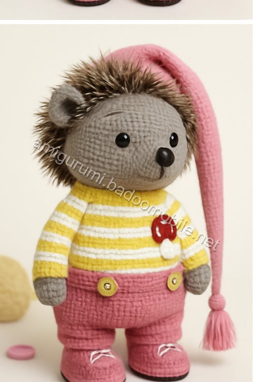 Amigurumi Woodland Hedgehog Free Pattern