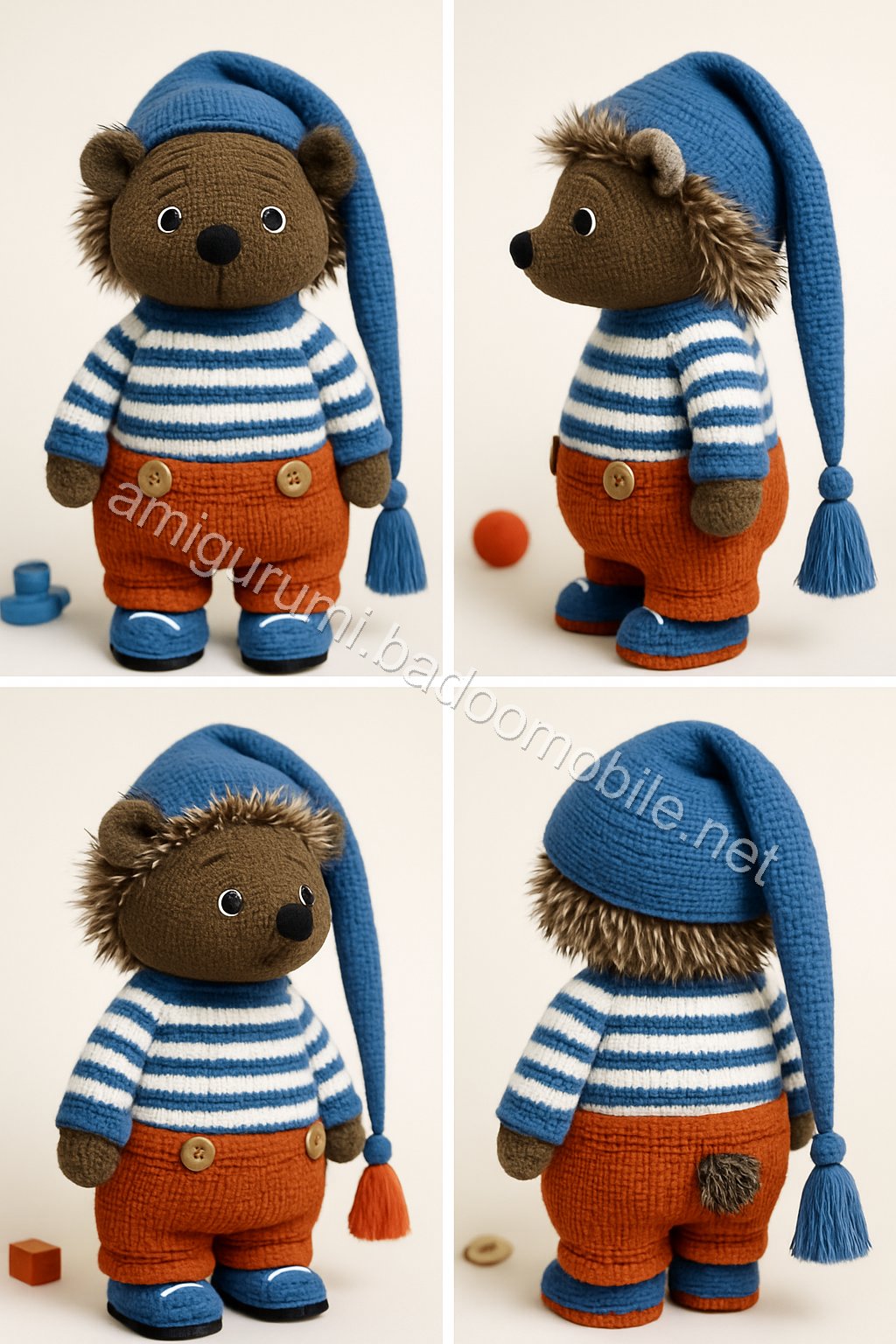 Amigurumi Woodland Hedgehog Free Pattern